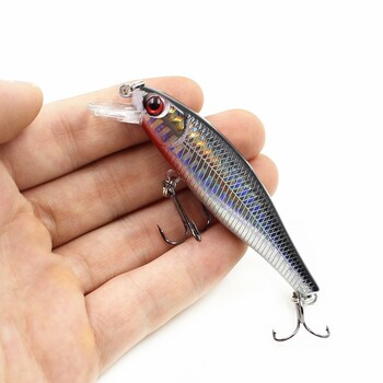 Minolulu Floating Fake Bait 8,6cm/9,3g Bionic Bait for Long Distance Fishing Fishing Decking