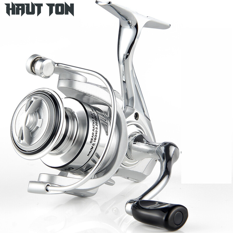 Haoden Spinning Lure Wheel teljes fém horgászbot kupa 12 tengelyes tengeri horgászbot hosszú távú tengeri horgászkerék fekete horgászbot horgászkerék YL