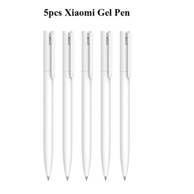 Original Xiaomi Pen Mi Gel Pen Scriere Smooth Light Grip Mijia Apăsați Miezul 0,5 mm Înlocuire Albastru Negru Roșu Rezerve