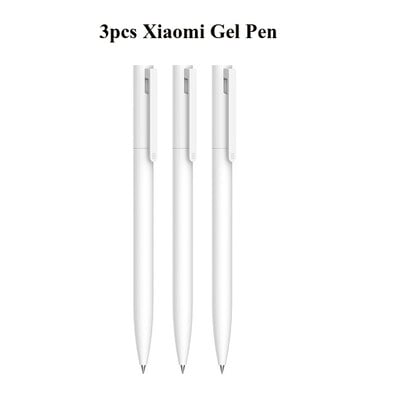 Original Xiaomi Pen Mi Gel Pen Scriere Smooth Light Grip Mijia Apăsați Miezul 0,5 mm Înlocuire Albastru Negru Roșu Rezerve