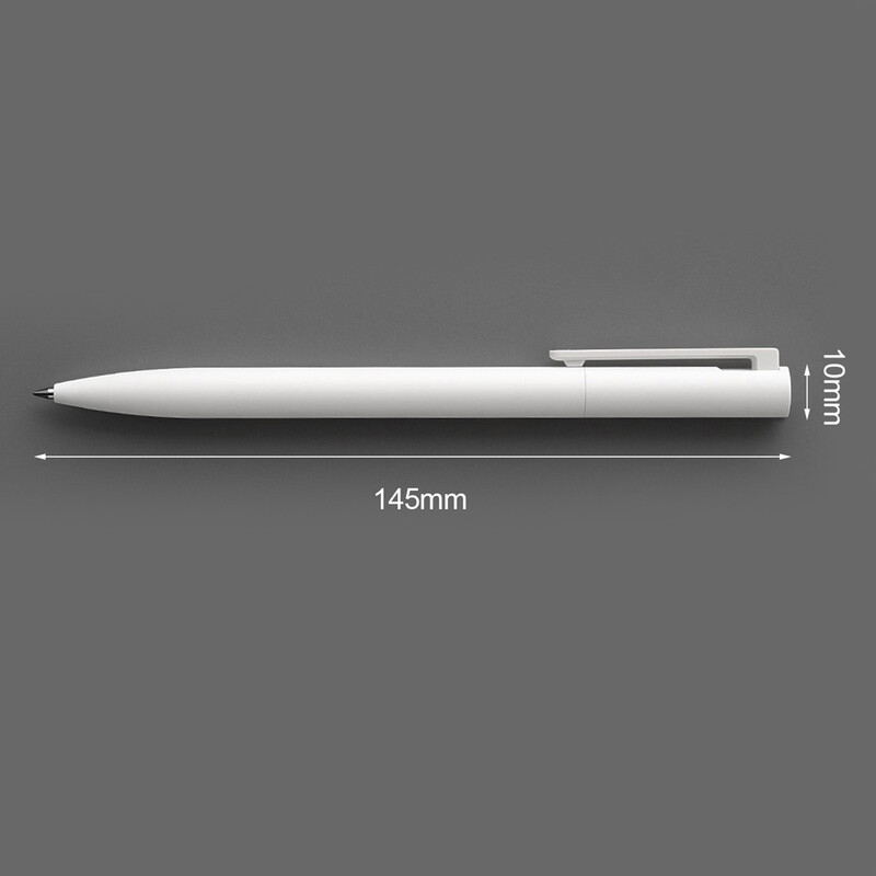 Original Xiaomi Pen Mi Gel Pen Scriere Smooth Light Grip Mijia Apăsați Miezul 0,5 mm Înlocuire Albastru Negru Roșu Rezerve