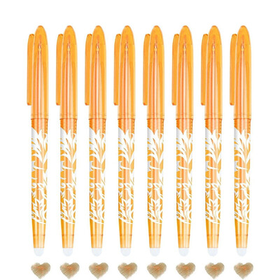 12 värvi kustutatavad geelpliiatsid 0,5 mm mitmevärviline täidetav Kawaii värviline pliiats joonistamiseks geelitindiga rullpliiatsi kirjatarbed