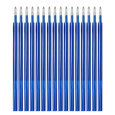 12 värvi kustutatavad geelpliiatsid 0,5 mm mitmevärviline täidetav Kawaii värviline pliiats joonistamiseks geelitindiga rullpliiatsi kirjatarbed