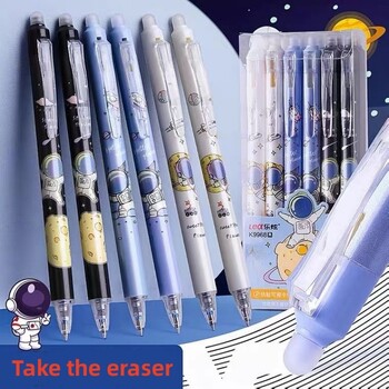 Kawaii Gel στυλό Erasable Pen Κατάλληλα Ανταλλακτικά Δημιουργικά Εργαλεία Σχεδίου Σετ στυλό Gel Σχολική Χαρτικά Γραφείου 0,5mm Magic Erasable