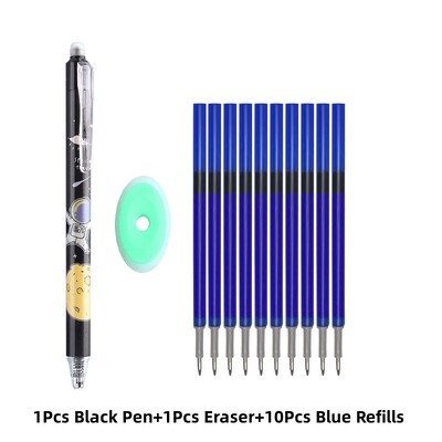 kawaii Gel olovka Izbrisiva olovka Prikladna punjenja Kreativni alati za crtanje Setovi gel olovki Školski uredski pribor 0,5 mm Magic Erasable