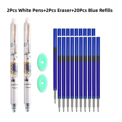 kawaii Gel olovka Izbrisiva olovka Prikladna punjenja Kreativni alati za crtanje Setovi gel olovki Školski uredski pribor 0,5 mm Magic Erasable