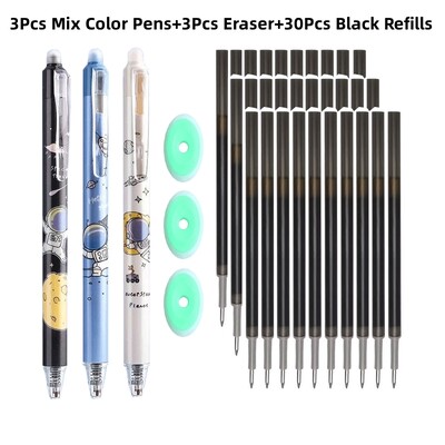 kawaii Gel olovka Izbrisiva olovka Prikladna punjenja Kreativni alati za crtanje Setovi gel olovki Školski uredski pribor 0,5 mm Magic Erasable