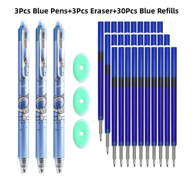 kawaii Gel olovka Izbrisiva olovka Prikladna punjenja Kreativni alati za crtanje Setovi gel olovki Školski uredski pribor 0,5 mm Magic Erasable