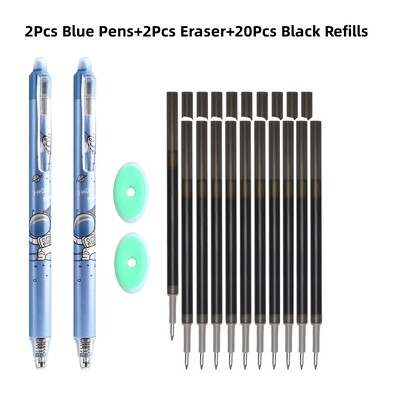 kawaii Gel olovka Izbrisiva olovka Prikladna punjenja Kreativni alati za crtanje Setovi gel olovki Školski uredski pribor 0,5 mm Magic Erasable