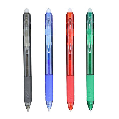 Mitmevärvilised 0,5 mm kustutatavad geelpliiatsid koos täitekustutuskummiga Kvaliteetsed mustad sinised punased pastapliiatsid Kawaii kirjatarvete kirjutamiseks