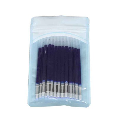 Πτυσσόμενο σετ στυλό gel 0,5mm Μαύρο/Κόκκινο/Μπλε Λαβή στυλό με μπίλια μεγάλης χωρητικότητας Ανταλλακτικά Σχολικά προμήθειες γραφείου Ράβδος Ανταλλακτικών