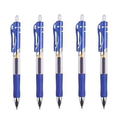 Πτυσσόμενο σετ στυλό gel 0,5mm Μαύρο/Κόκκινο/Μπλε Λαβή στυλό με μπίλια μεγάλης χωρητικότητας Ανταλλακτικά Σχολικά προμήθειες γραφείου Ράβδος Ανταλλακτικών