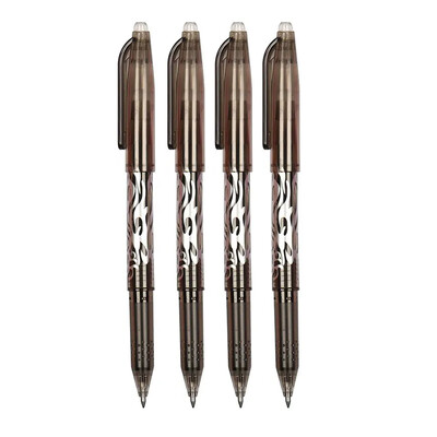 0,5 mm Изтриваема гел химикалка Kawaii Цветни химикалки с гума за студентско писане Творчески инструменти за рисуване Ученически пособия Канцеларски материали