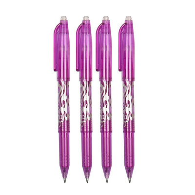 0,5 mm Изтриваема гел химикалка Kawaii Цветни химикалки с гума за студентско писане Творчески инструменти за рисуване Ученически пособия Канцеларски материали