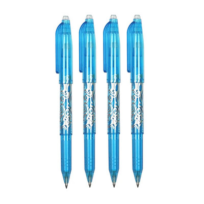 0,5 mm Изтриваема гел химикалка Kawaii Цветни химикалки с гума за студентско писане Творчески инструменти за рисуване Ученически пособия Канцеларски материали