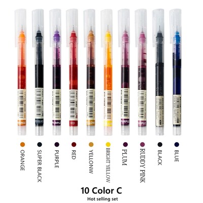 30 värvilist Fastdry geelpliiatsit