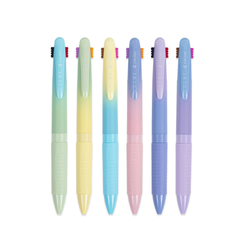 3 buc/cutie Gradient 4 culori Pixuri cu gel Pixuri cu bilă multicolore Pix cu gel Instrumente de scris pentru studenți Papetarie Rechizite de birou pentru școală