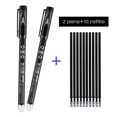 12 ks/sada veľkokapacitných kreatívnych mazateľných pier 0,5 mm viacfarebný atrament na písanie na skúšku neutrálne pero školské kancelárske potreby