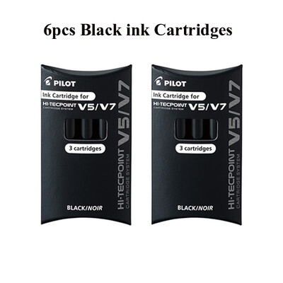 Pilot korduvtäidetav V5/V7 Hi-Tecpoint rull-kuulipliiats, 0,5 mm/0,7 mm ots, sinine must-punane vedela tindikassetisüsteem