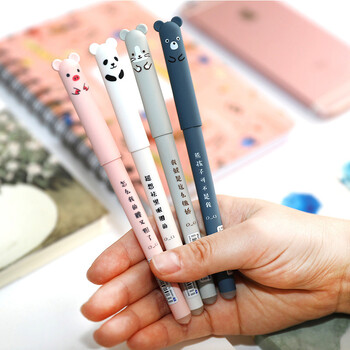 26 ΤΕΜ Kawaii Erasable gel στυλό 0,38 mm Stationery Μπλε Μαύρο στυλό για γραφή Σχολικά είδη αξεσουάρ γραφείου