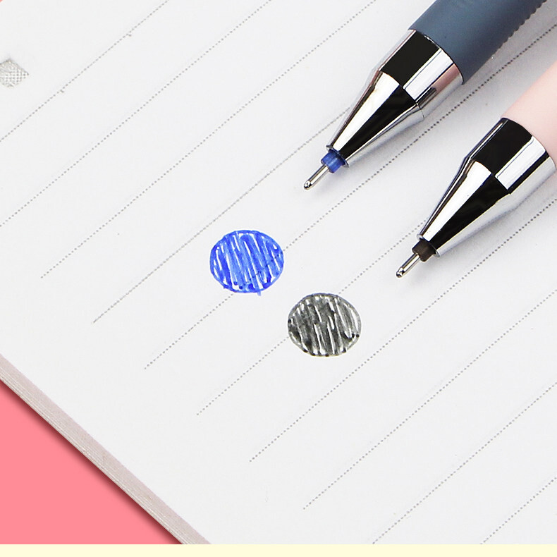 26 tk Kawaii Kustutavad geelpliiatsid 0,38 mm Kirjatarbed Sinine Must pastapliiats kirjutamiseks Koolitarbed kontoritarvikud