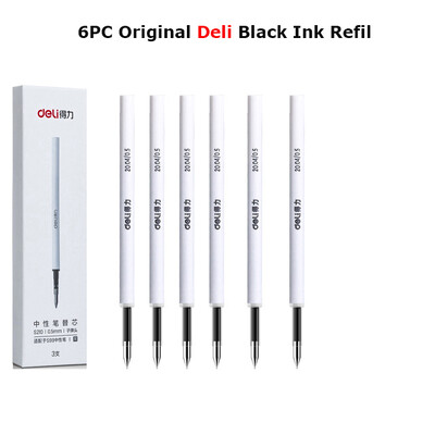 Pix pentru semne metalice Deli Pixuri Gel auriu/argintiu 0,5 mm Rezerve PREMEC Smooth Refill MiKuni Japan Ink Black School Mi Pen