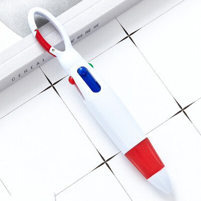 1,0 mm 4-u-1 šarena prijenosna kemijska olovka Školski uredski materijal Pokloni za djecu