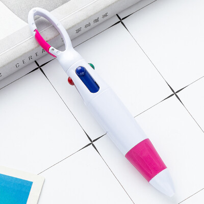 1,0 mm 4-u-1 šarena prijenosna kemijska olovka Školski uredski materijal Pokloni za djecu