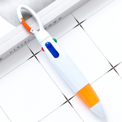 1,0 mm 4-u-1 šarena prijenosna kemijska olovka Školski uredski materijal Pokloni za djecu