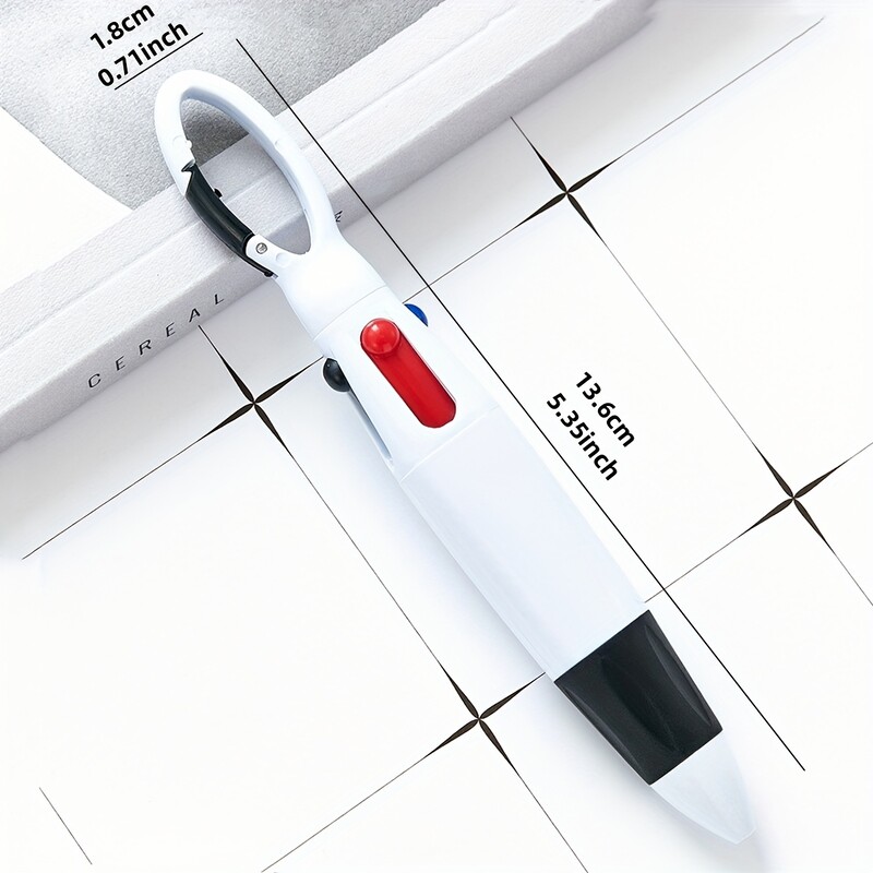 1,0 mm 4-u-1 šarena prijenosna kemijska olovka Školski uredski materijal Pokloni za djecu
