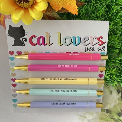 Olovke za dnevne mantre s podsjetnicima, olovke za dnevne podsjetnike, set dnevnih olovki za psovke, smiješne tjedne olovke, motivacijske olovke