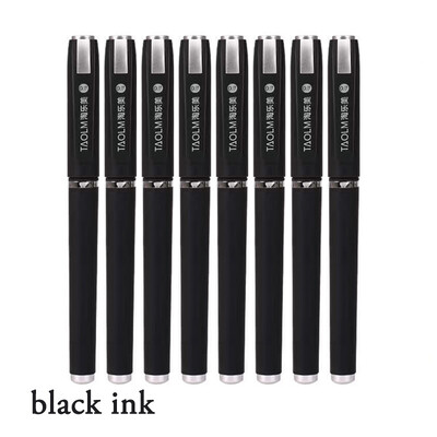 25/30/8 τμχ Στυλό τζελ μεγάλης χωρητικότητας 1,0 0,7 0,5 στυλό Refill Black Blue Red Ink Signature Writing Business For Calligraphy