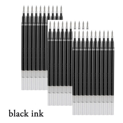 25/30/8 τμχ Στυλό τζελ μεγάλης χωρητικότητας 1,0 0,7 0,5 στυλό Refill Black Blue Red Ink Signature Writing Business For Calligraphy