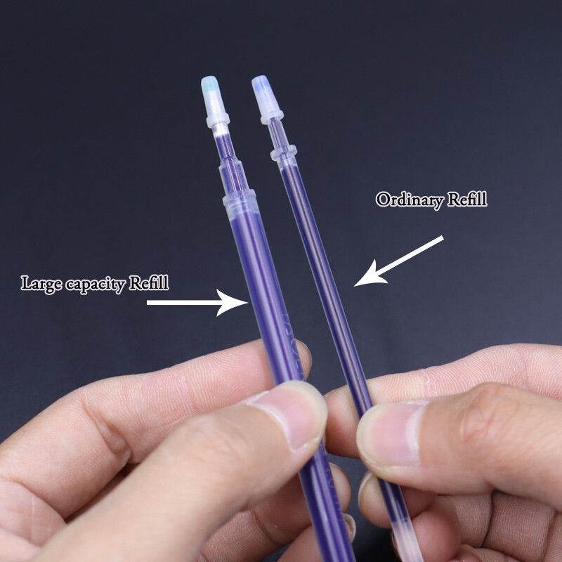 25/30/8 τμχ Στυλό τζελ μεγάλης χωρητικότητας 1,0 0,7 0,5 στυλό Refill Black Blue Red Ink Signature Writing Business For Calligraphy