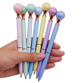 5 бр. Перлена химикалка 0,7 мм Химикалка Студент Училище Офис Химикалка за писане Метална химикалка за подарък