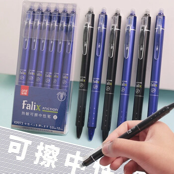 Press Erasable Gel Pen 0,5mm Μεγάλης Χωρητικότητας Erasable Refill Replaceable Rods Washable Lavele School Supplies Office Χαρτικά