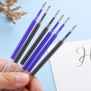 Press Erasable Gel Pen 0,5mm Μεγάλης Χωρητικότητας Erasable Refill Replaceable Rods Washable Lavele School Supplies Office Χαρτικά