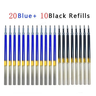 Press Erasable Gel Pen 0,5mm Μεγάλης Χωρητικότητας Erasable Refill Replaceable Rods Washable Lavele School Supplies Office Χαρτικά