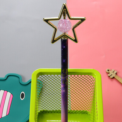 8-osaline armas multikas kristallist viieharuline täht karu geelpliiats Kirjatarbed Kontoritarbed Koolitarbed Geelpliiats