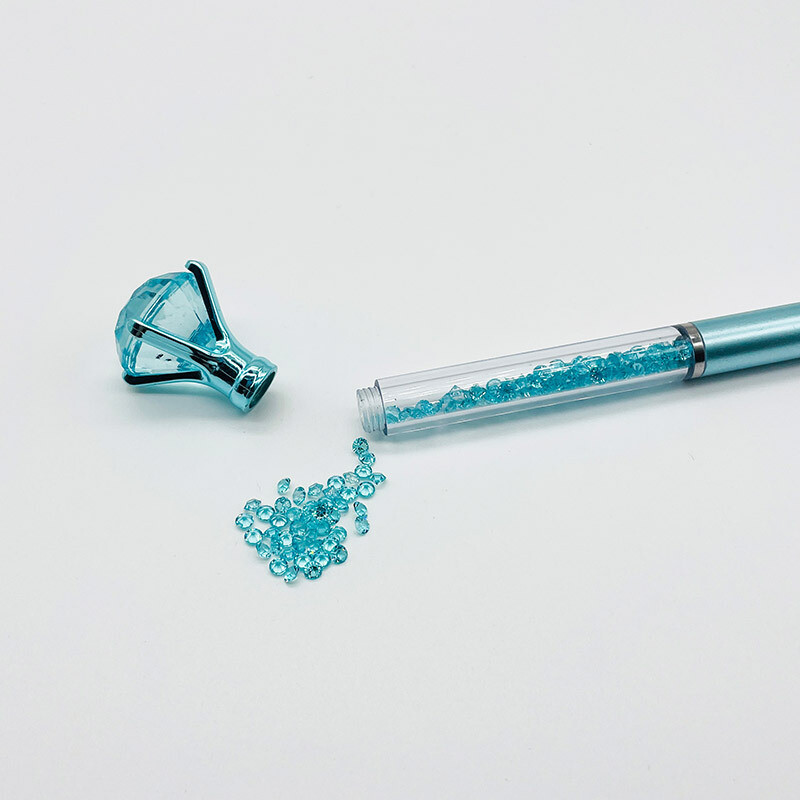 Big Diamond pastapliiats Pöörlevad pastapliiatsid Quicksand pöörlevad pastapliiatsid Crystal Gem pastapliiatsid üliõpilaste auhind