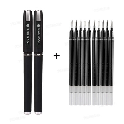 22/12 tk suur must matt varda ots, 0,5 0,7 1,0 mm geelpliiatsid, mis sobivad ideaalselt äriks, kontoriõpilaste allkirjad must sinine punane