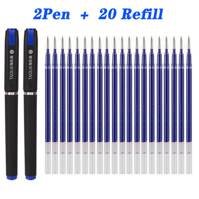 22/12 tk suur must matt varda ots, 0,5 0,7 1,0 mm geelpliiatsid, mis sobivad ideaalselt äriks, kontoriõpilaste allkirjad must sinine punane