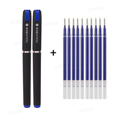 22/12 tk suur must matt varda ots, 0,5 0,7 1,0 mm geelpliiatsid, mis sobivad ideaalselt äriks, kontoriõpilaste allkirjad must sinine punane