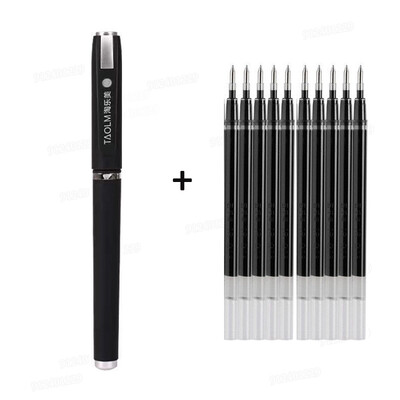 22/12 tk suur must matt varda ots, 0,5 0,7 1,0 mm geelpliiatsid, mis sobivad ideaalselt äriks, kontoriõpilaste allkirjad must sinine punane