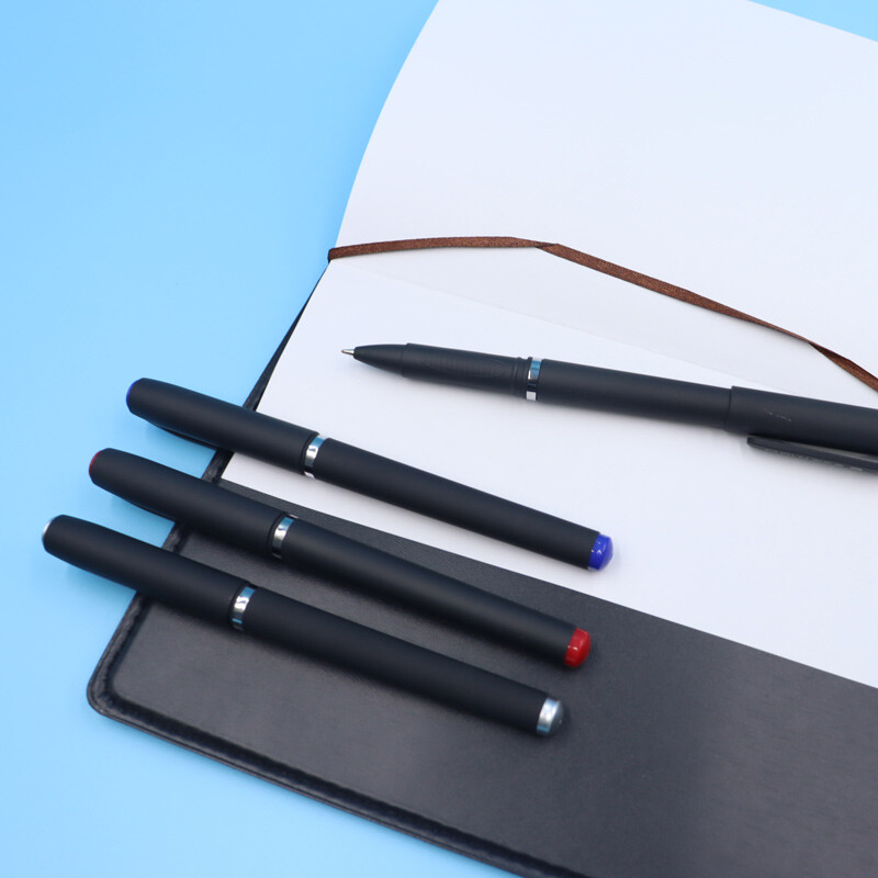 22/12 tk suur must matt varda ots, 0,5 0,7 1,0 mm geelpliiatsid, mis sobivad ideaalselt äriks, kontoriõpilaste allkirjad must sinine punane