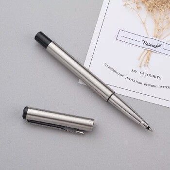 Κλασικό Σχέδιο Parker Metal Roller στυλό Business Office Signature Στυλό Rollerball Ματ Μαύρο σχολικό στυλό γραφής