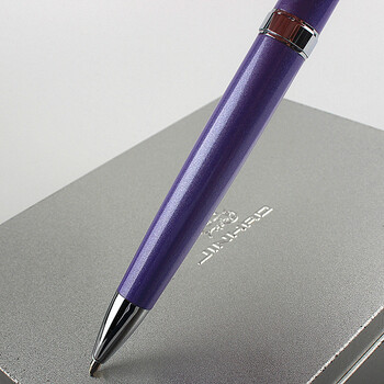 Πολυτελής ποιότητας Purple Business office School Γραφείο γραφείου 0,7mm Medium Nib Ballpoint Pen New