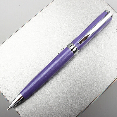 Luxury quality Purple Business office School office stationery 0.7mm Medium Nib Ballpoint Pen New