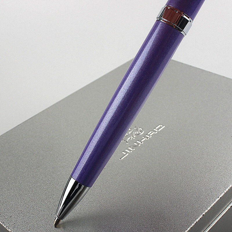 Luksuslik kvaliteet Purple Business office Kooli kontoritarbed 0,7mm Medium Nib pastapliiats Uus