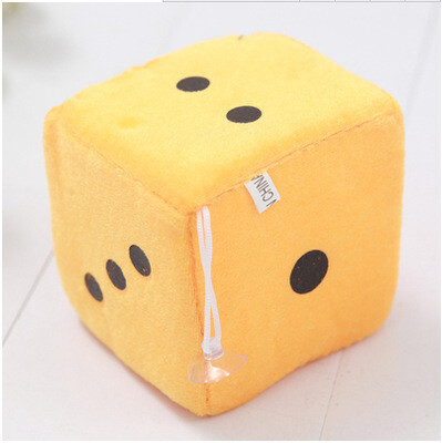 Plišana kockica, privjesak s kockicama, crtani kreativni poklon